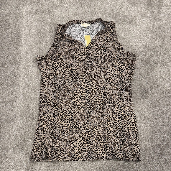 Michael Kors Dresses & Skirts - Michael Kors Animal Print Tank Top